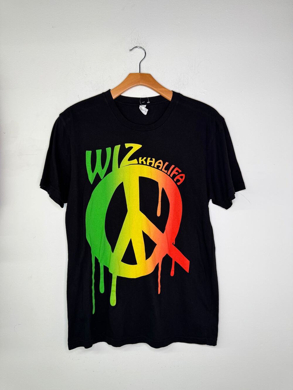 Wiz Khalifa Peace Symbol Rap tee